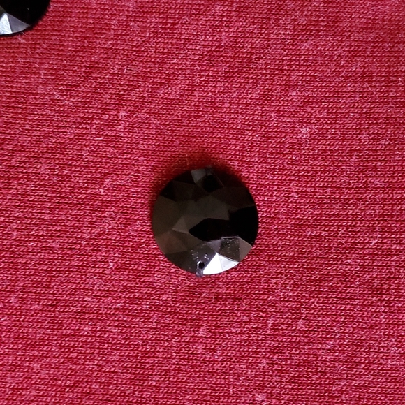 Marc Jacobs womens cotton blend embellished sweater with short sleeves - Picture 3 of 5